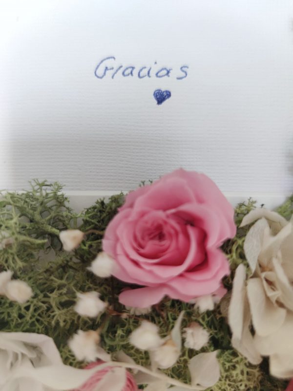 Cuadro con flores jardín regalo para profes colegio bonnbox pedir online 3