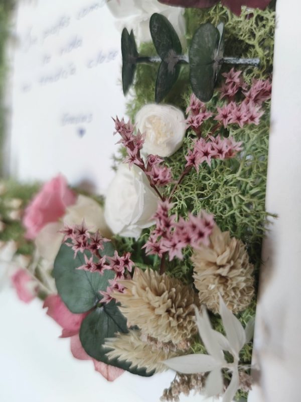 Cuadro con flores jardín regalo para profes colegio bonnbox pedir online 2