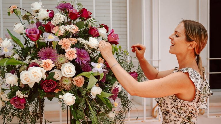 arco floral eventos