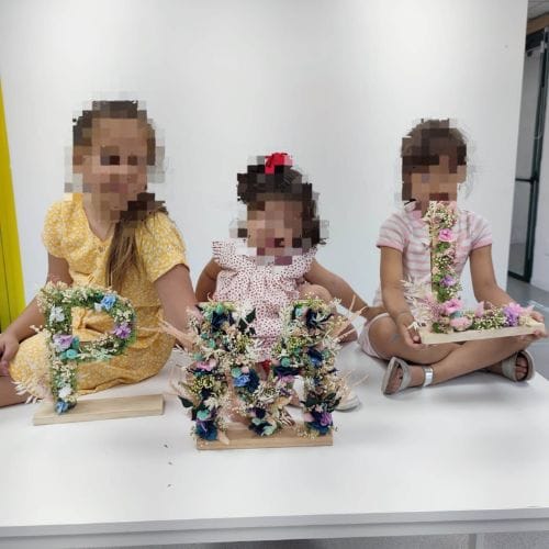 taller-letras-flores-niños