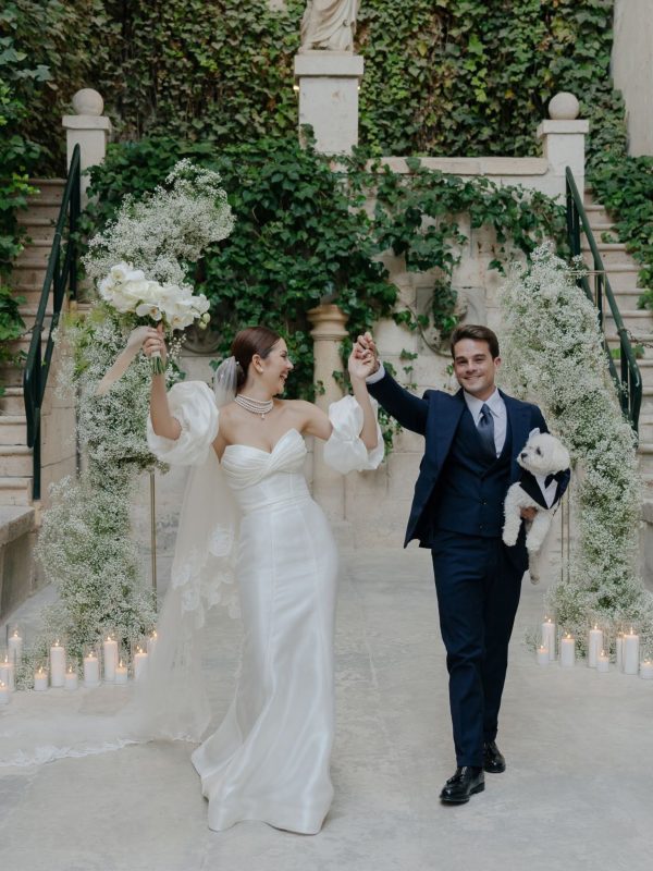 ramo de novia flores preservadas arco boda